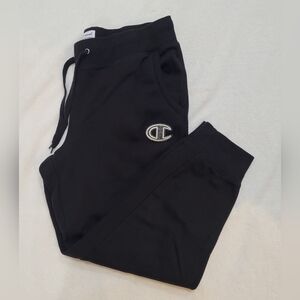 Womens Champion Black Jogger Sweatpants – Size L EUC
